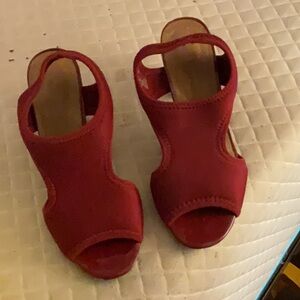Airstep size 8 woman’s shoes red